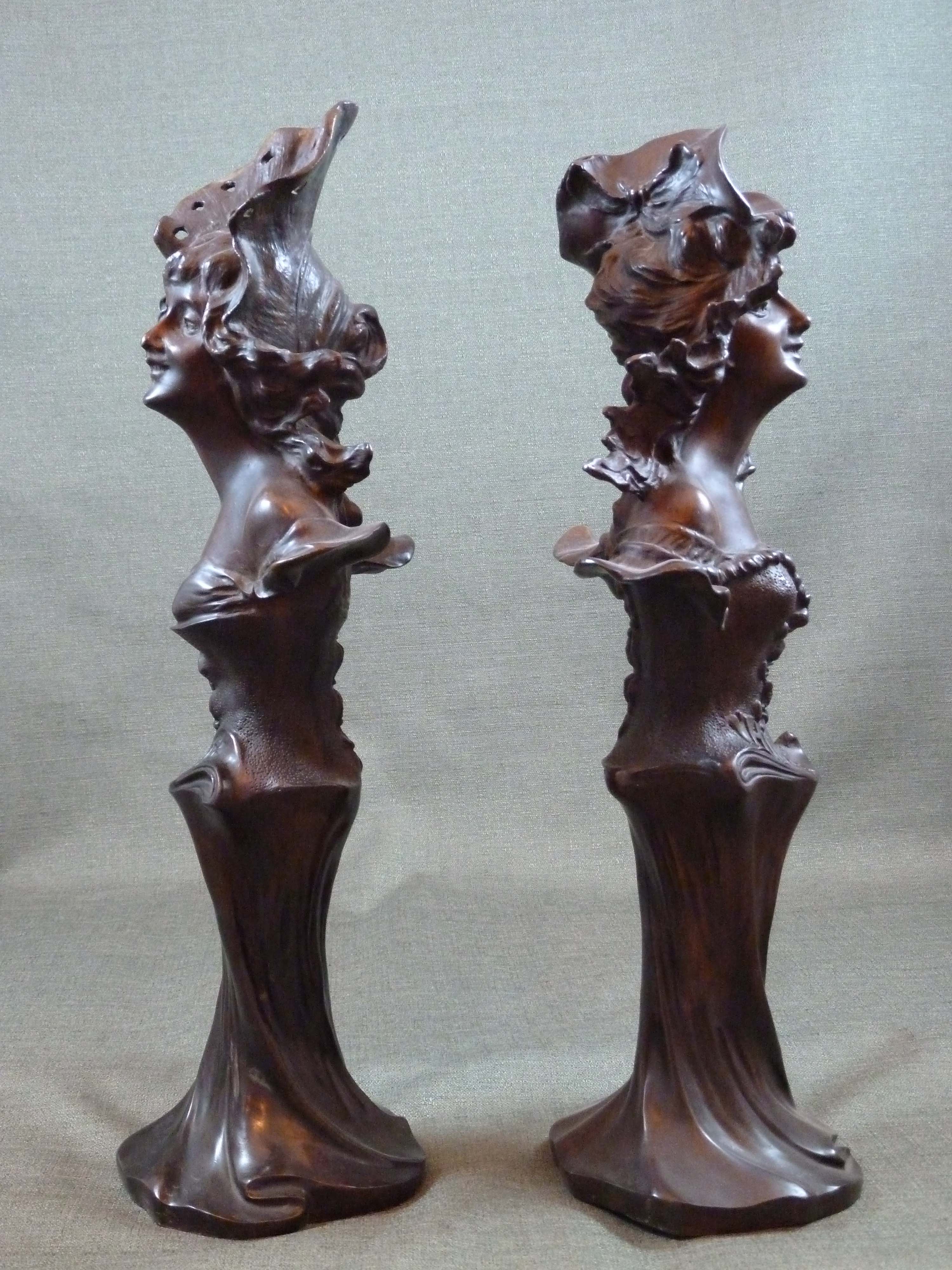 FC1032 Pair French Busts FA