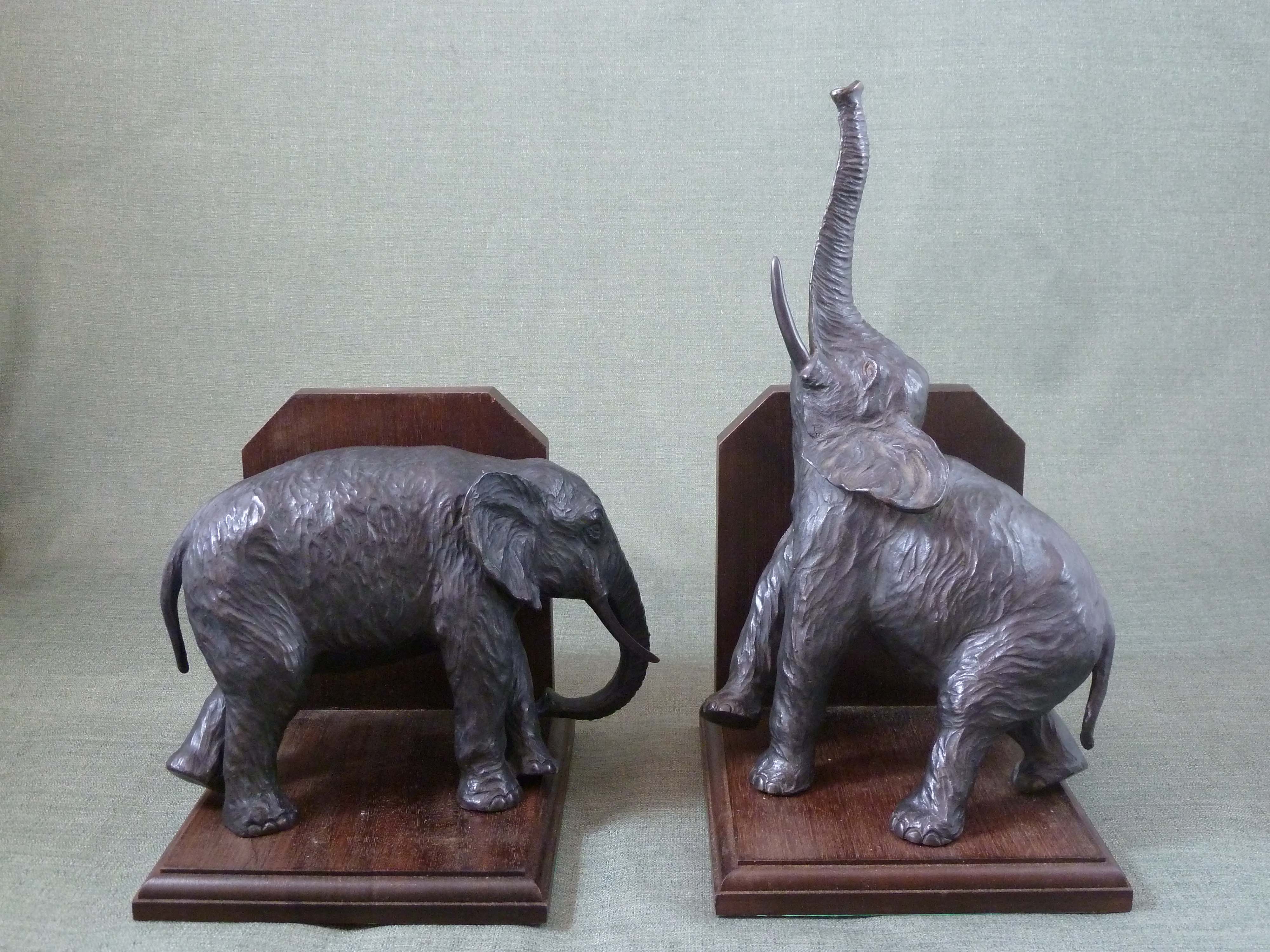 FC1091 Elephant Bookends S