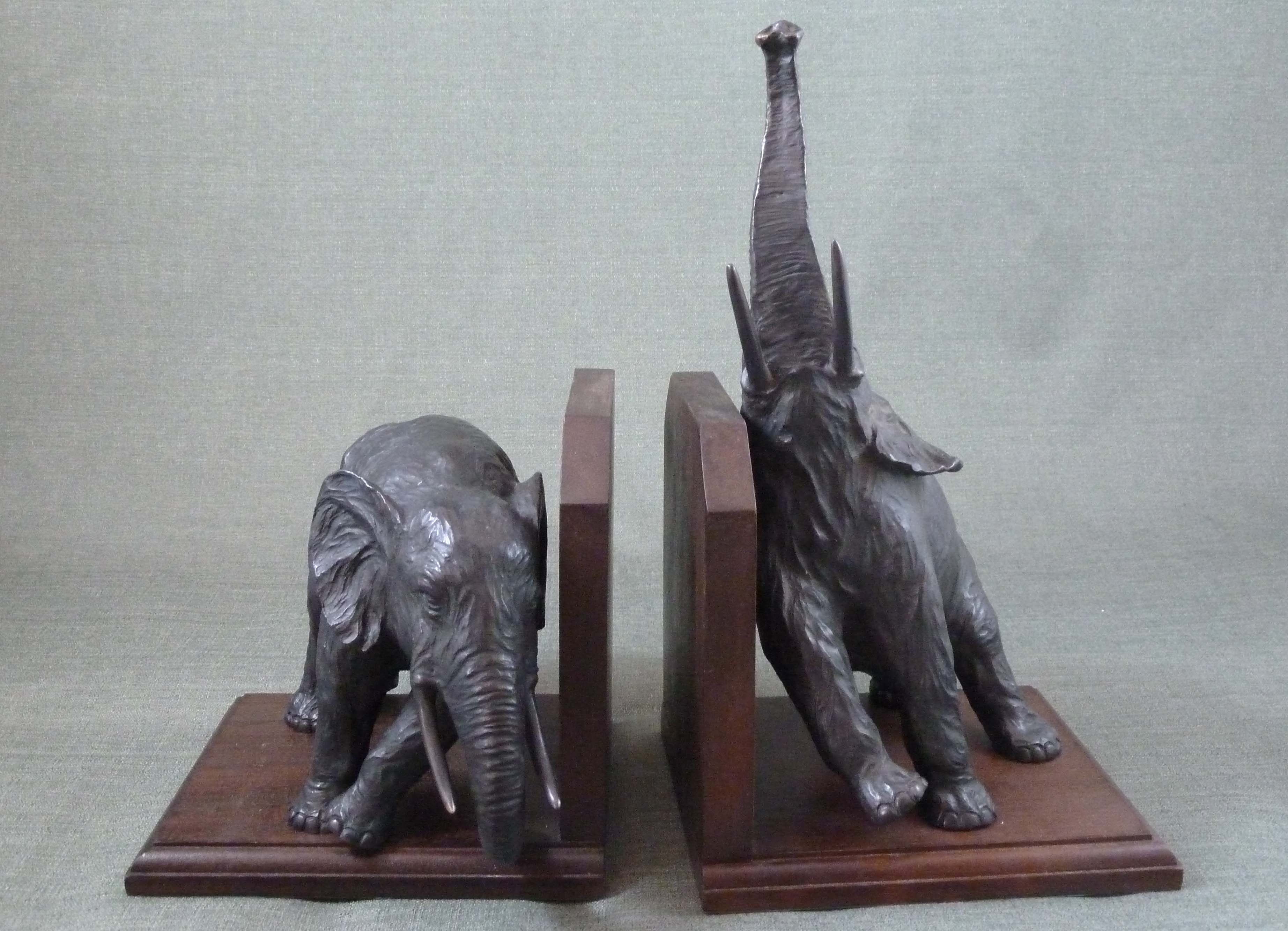 FC1091 Elephant Bookends