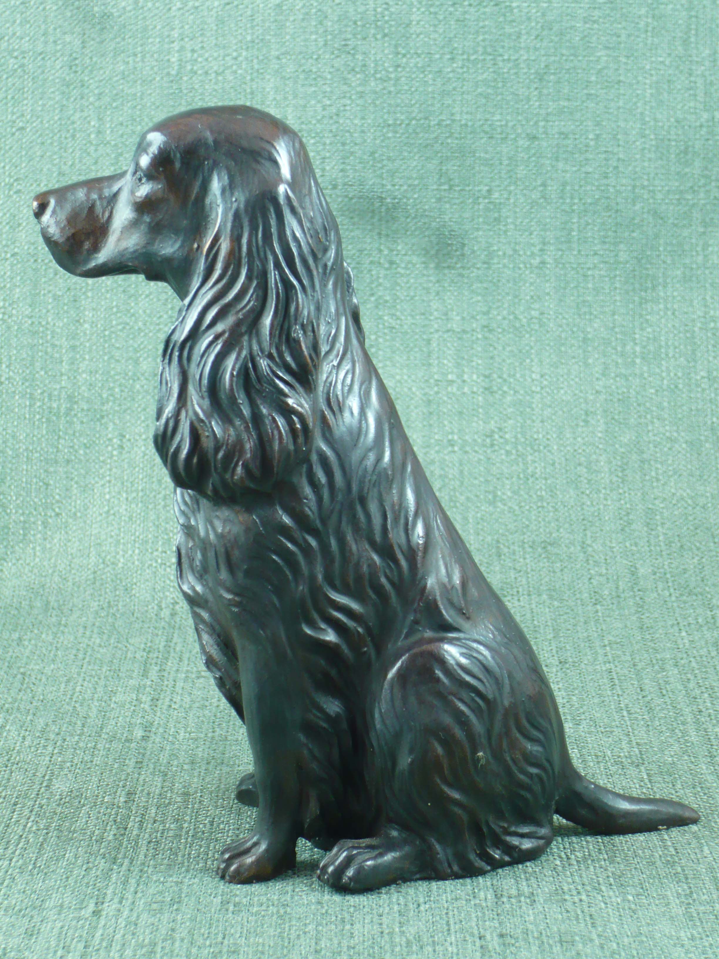 FC1141A Sitting Spaniel LS