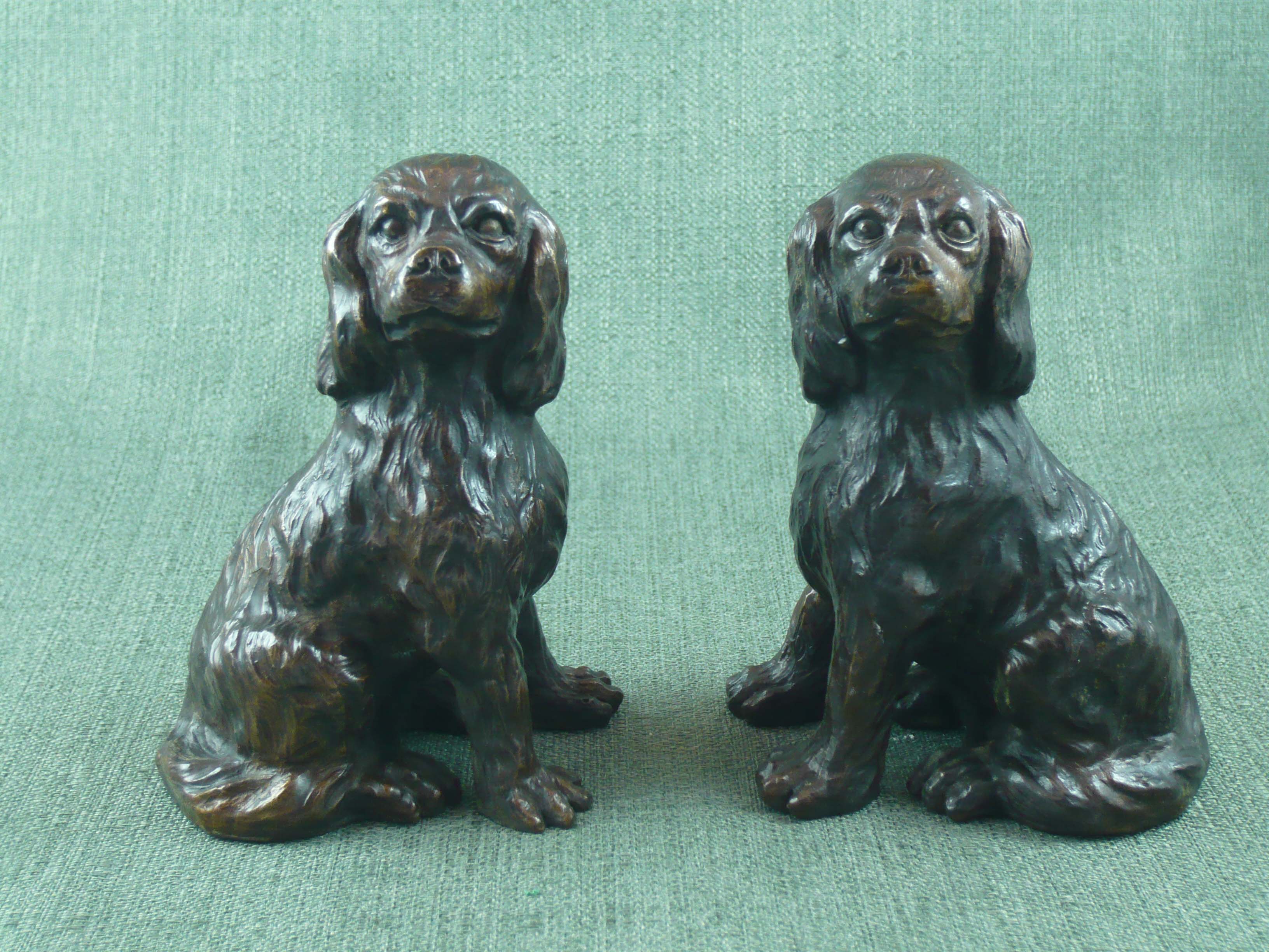 FC1183 Pair Spaniels